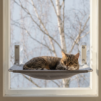 SkyView™ — Window Hammock for Indoor Cats