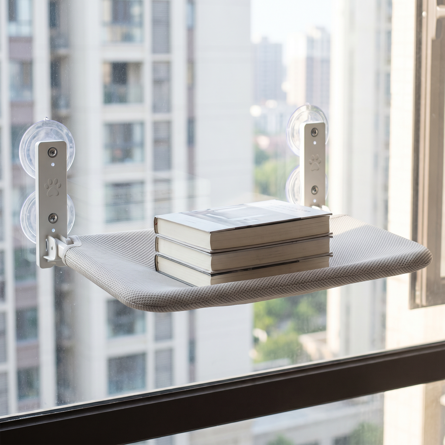 SkyView™ — Window Hammock for Indoor Cats