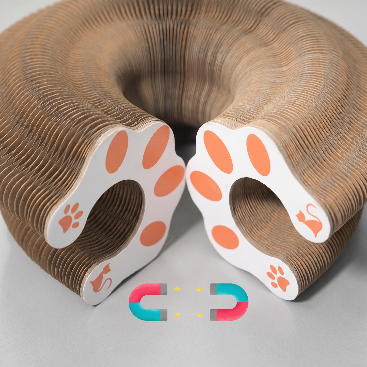 Wildkurl™ — Modular Cat Scratcher, Track & Bed